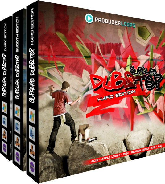 Producer Loops Supalife Dubstep Bundle (Smooth, Hard, Dark)